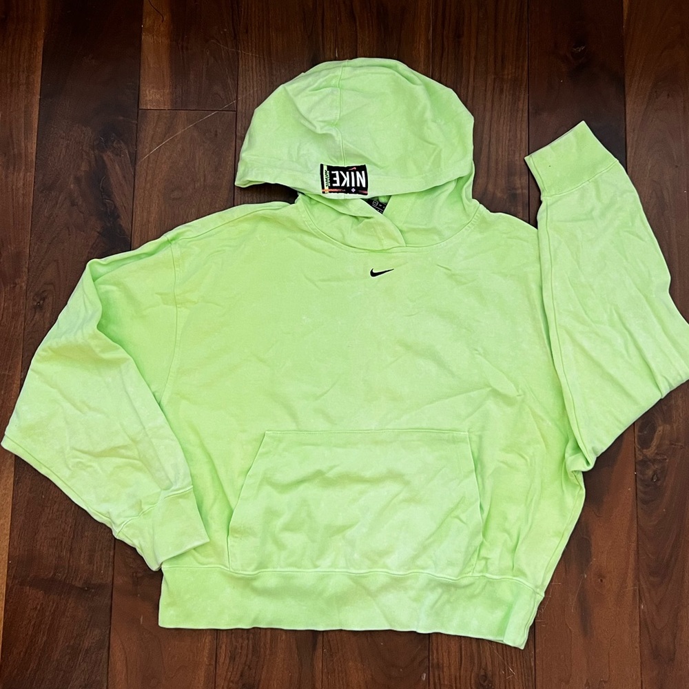 Green Nike Hoodie